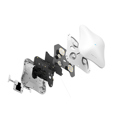 Ruijie Wi-Fi 7 Tri-Radio Ceiling Mounted Access Point BE19000